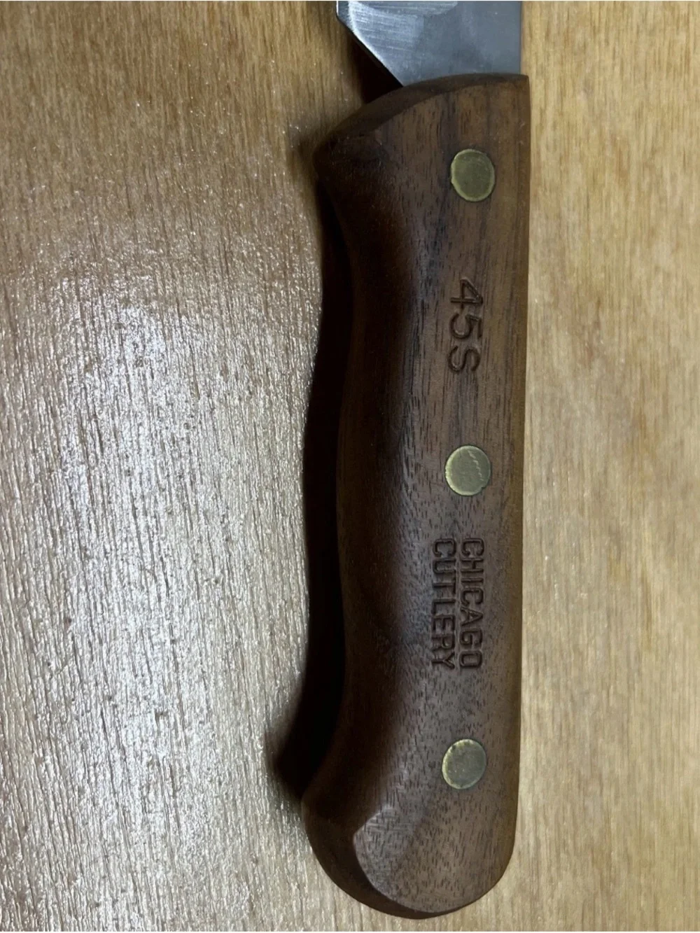 Vintage 45s Chicago Cutlery Butcher Knife